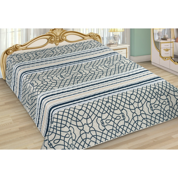 18-012 200х220 "Elegant" ультрастеп Покрывало Марианна
