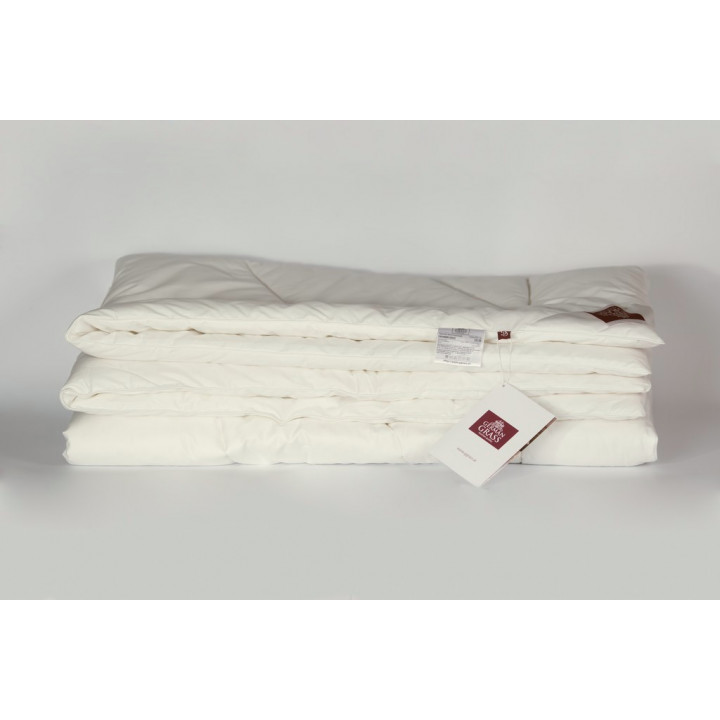 Одеяло кашмирский пух всесезонное 200*220 "CASHMERE GRASS"